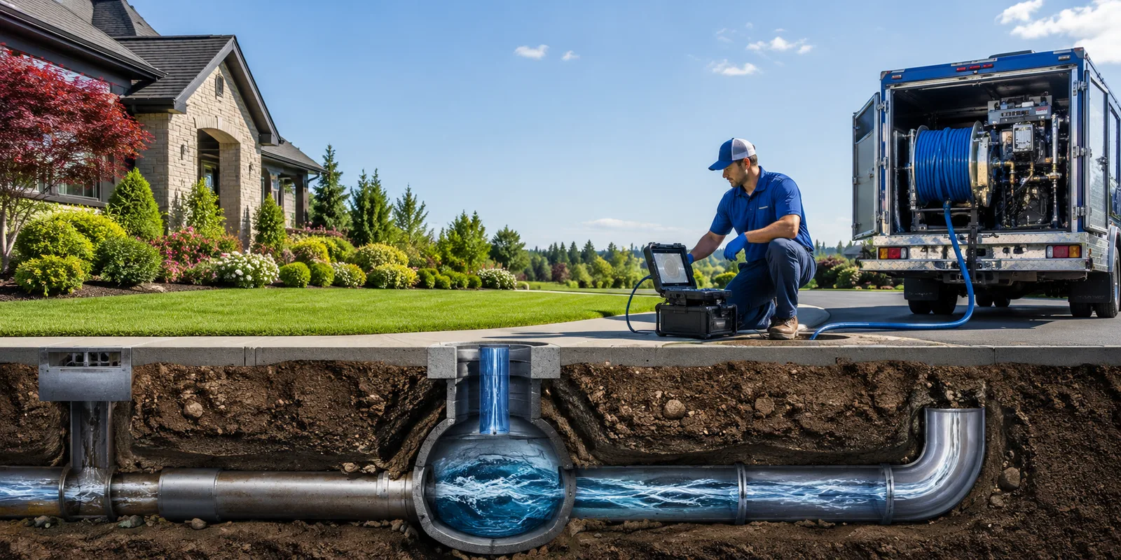 Drainage restoration information for Brookville, OH